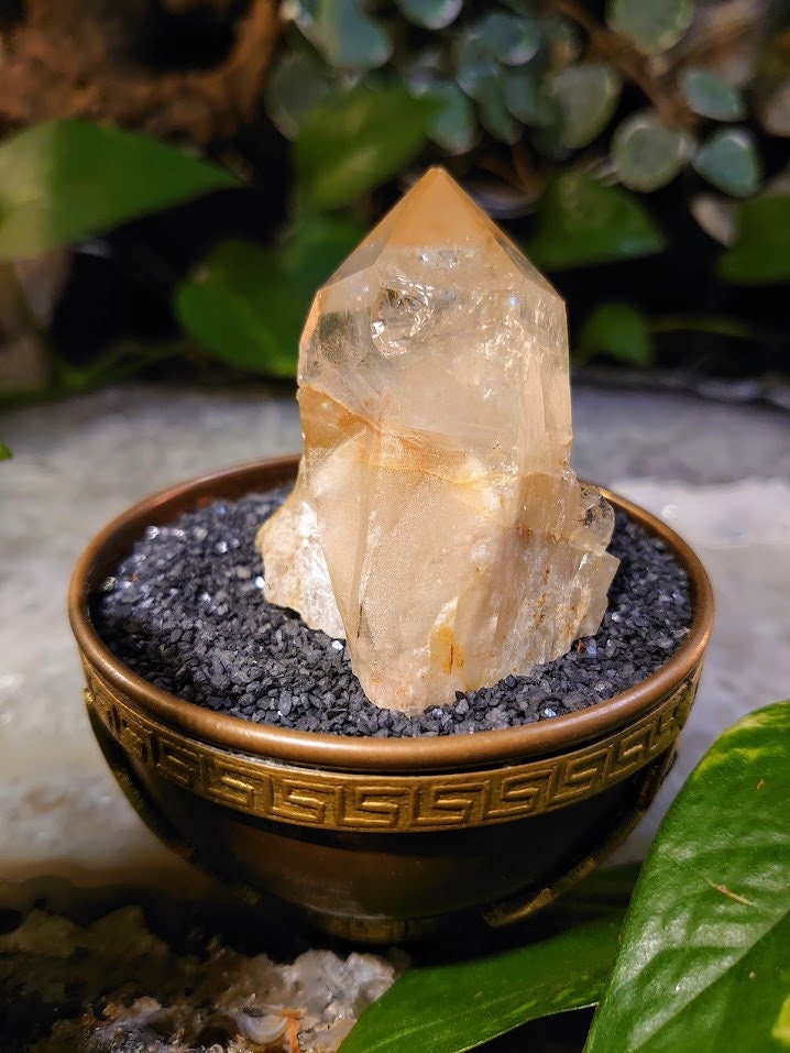 82.9g Natural Kundalini Congo Citrine Cluster for Altar and Home Decor / Energy Work / Crystal Healing / Reiki