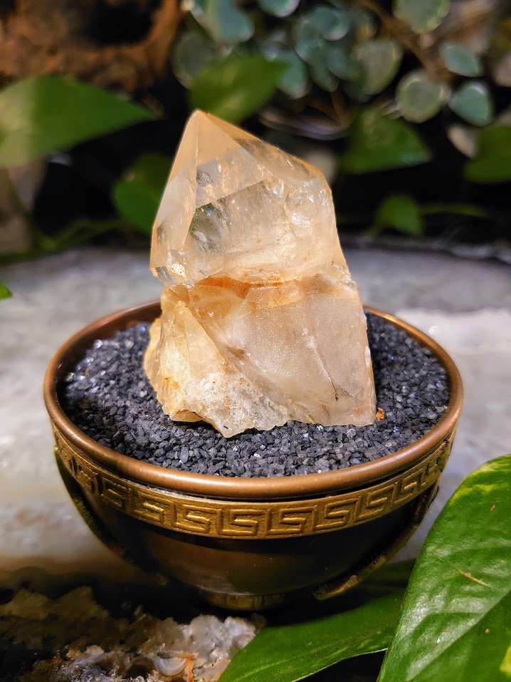 82.9g Natural Kundalini Congo Citrine Cluster for Altar and Home Decor / Energy Work / Crystal Healing / Reiki