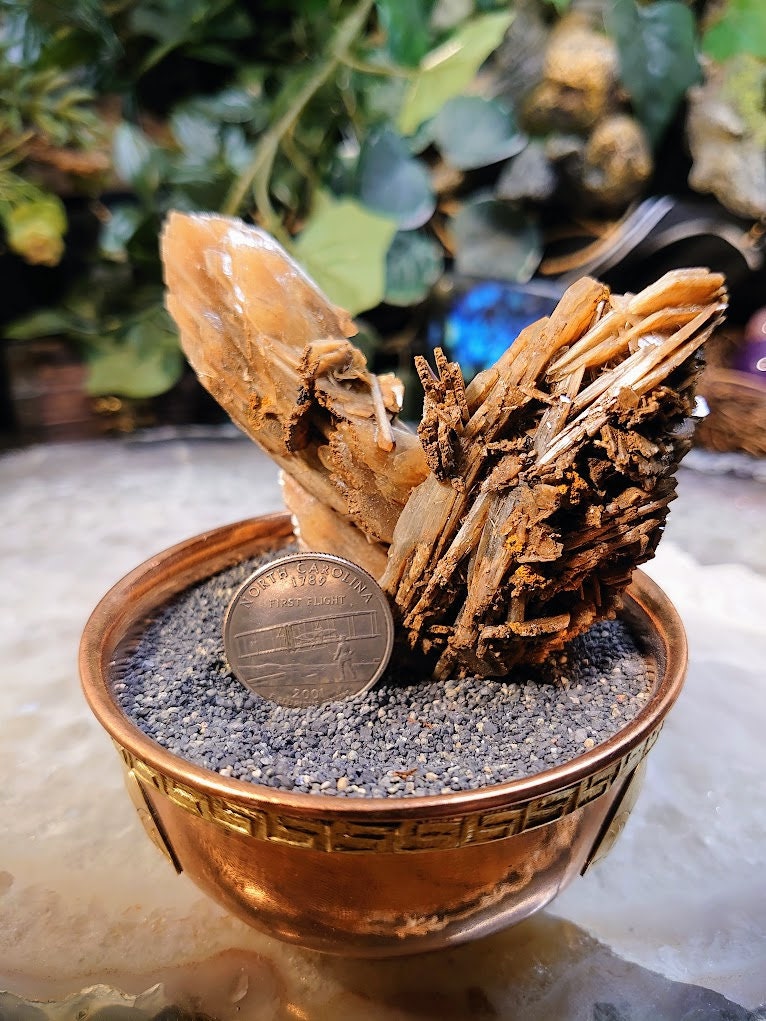 Blue Barite Crystal Cluster from Morocco for Home and Altar Decor / 141g / Collection / Crystal Healing