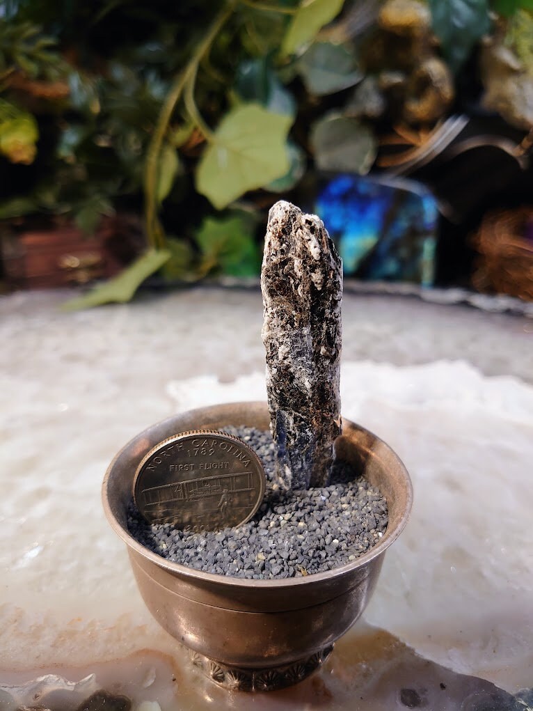 2 5/8" Deep Blue/Indigo Kyanite Crystal from Zimbabwe for Meditation / Grids / Cord Cutting / Metaphysical / Jewelrycrafting