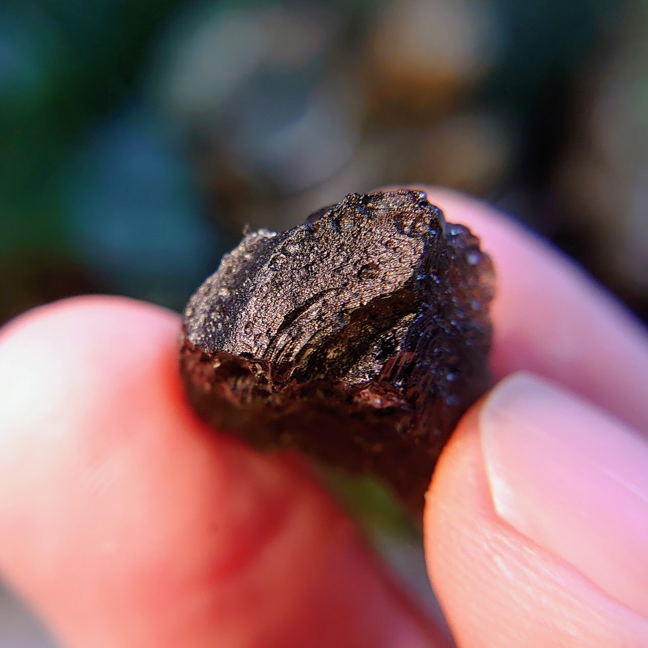 26.30ct Moldavite Crystal from Nesměň, Ločenice, České Budějovice District, South Bohemian Region, Czech Republic for Collection / Tektite