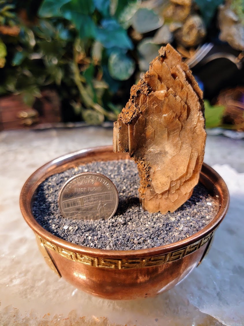 Barite Crystal Cluster from Morocco for Home and Altar Decor / 52.16g / Collection / Crystal Healing