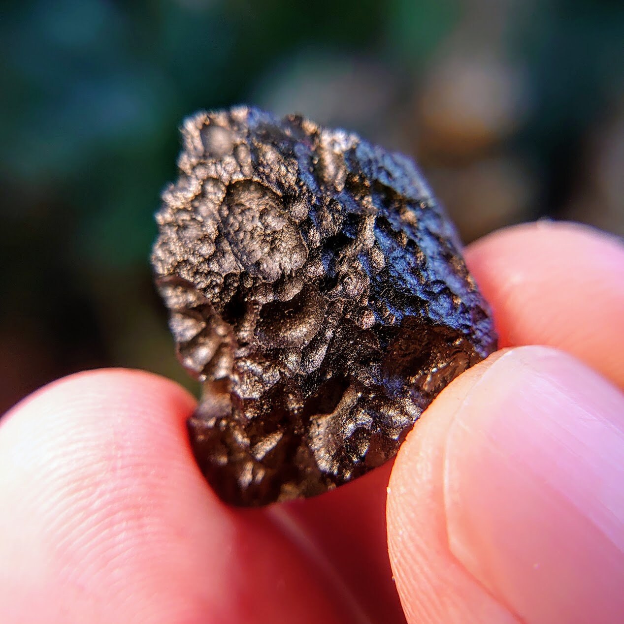 26.30ct Moldavite Crystal from Nesměň, Ločenice, České Budějovice District, South Bohemian Region, Czech Republic for Collection / Tektite