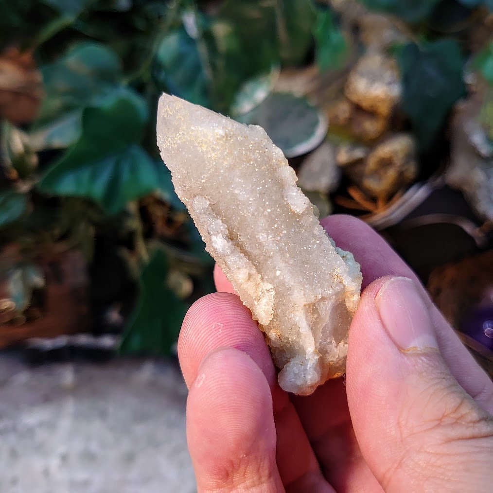 2 1/2" Witch Finger Quartz Cluster from Boekenhouthoek, Mpumalanga, South Africa for Home and Altar Decor / 41.41g / Reiki / Collection