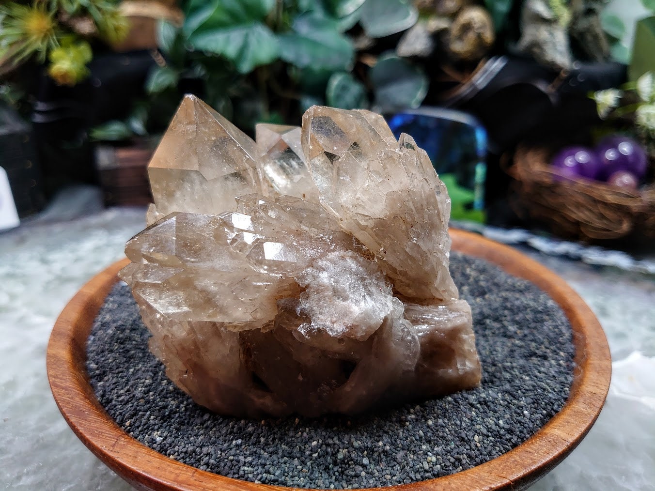 Natural Kundalini Congo Citrine Cluster for Altar and Home Decor / 368g / Energy Work / Crystal Healing / Reiki