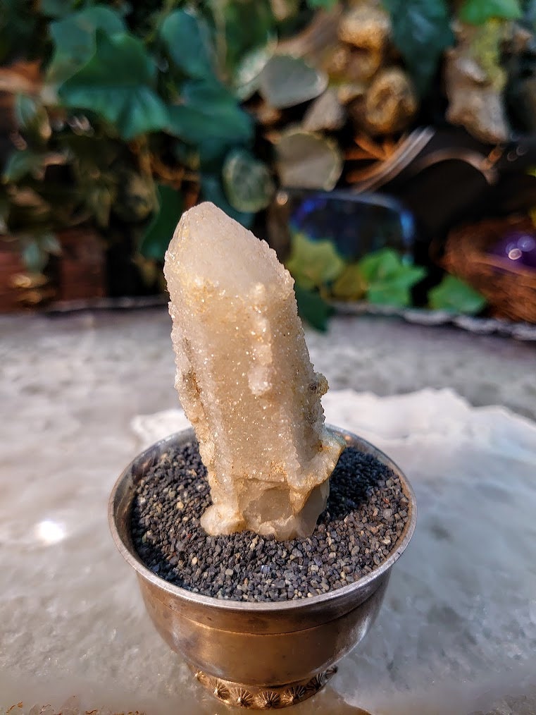 2 1/2" Witch Finger Quartz Cluster from Boekenhouthoek, Mpumalanga, South Africa for Home and Altar Decor / 41.41g / Reiki / Collection
