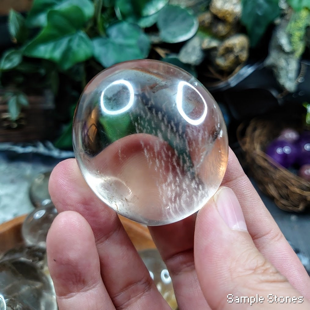 Smoky Quartz Palm Stones from Brazil for Crystal Healing / Reiki / Meditation / Gemstone Collectors / Altar Decor