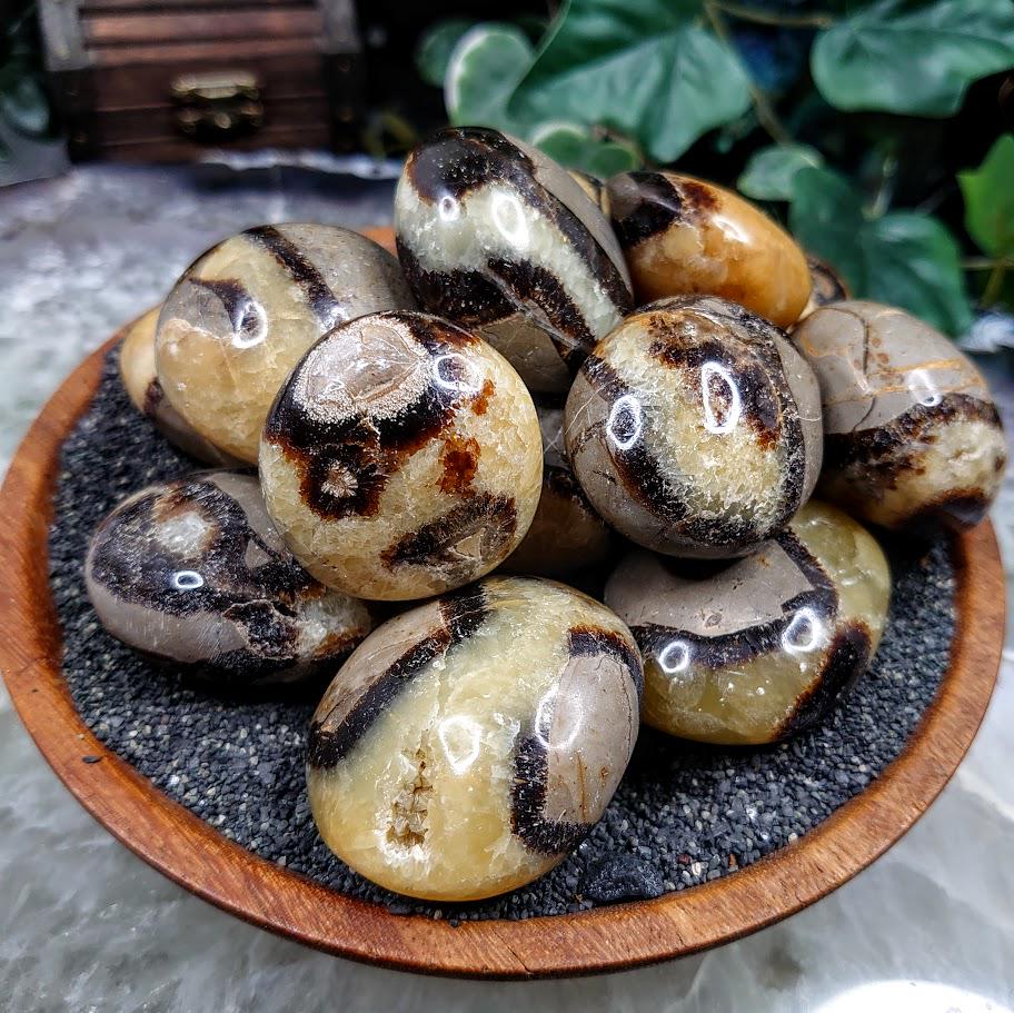 Small Septarian Palm Stones/ Dragon Egg Stone/ Meditation Crystal/ for Healing/ Reiki/ Energy Work/ Rock Collecting & Gifts