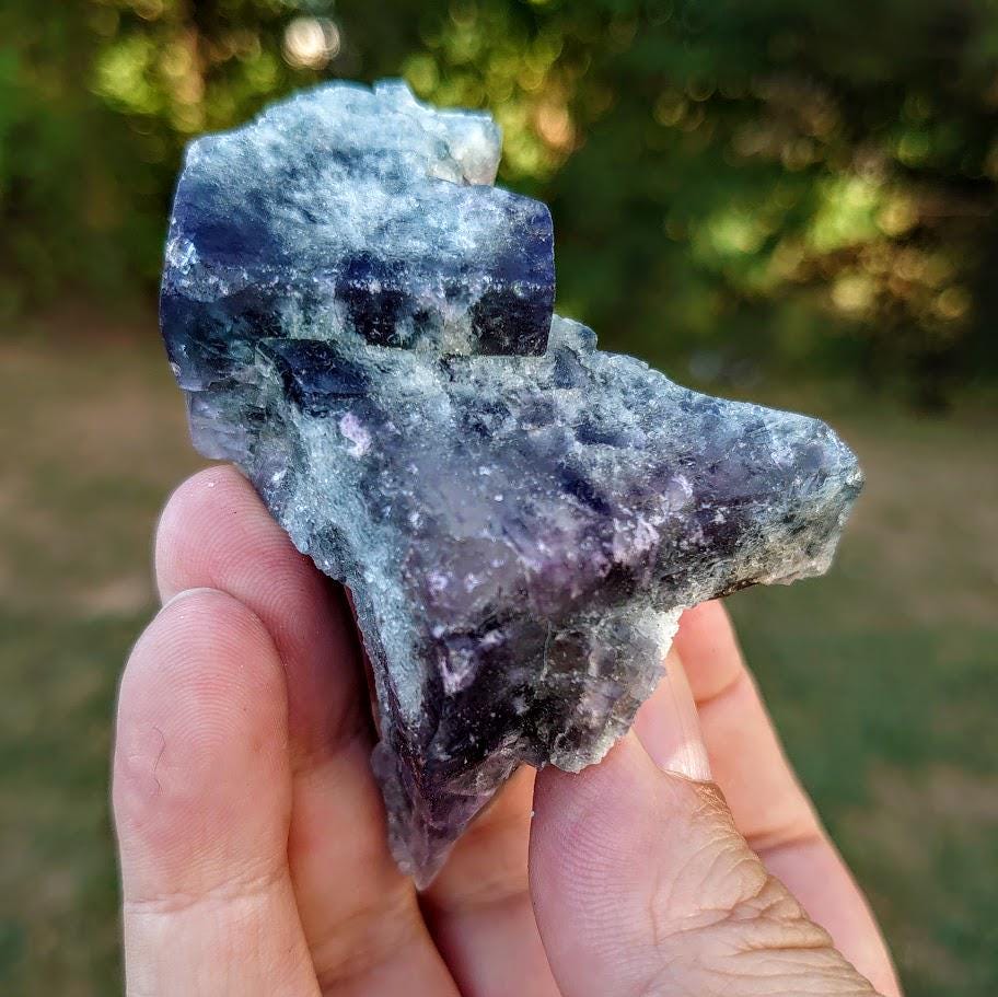 Milky Way Pocket Blue/Green Fluorite Cluster, Diana Maria Mine, Rogerley Quarry From United Kingdom / 126g / Small Cabinet Size
