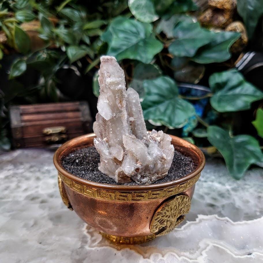 2.5" Witch Finger Quartz Cluster from Boekenhouthoek, Mpumalanga, South Africa for Home and Altar Decor / 69.52g / Reiki / Collection