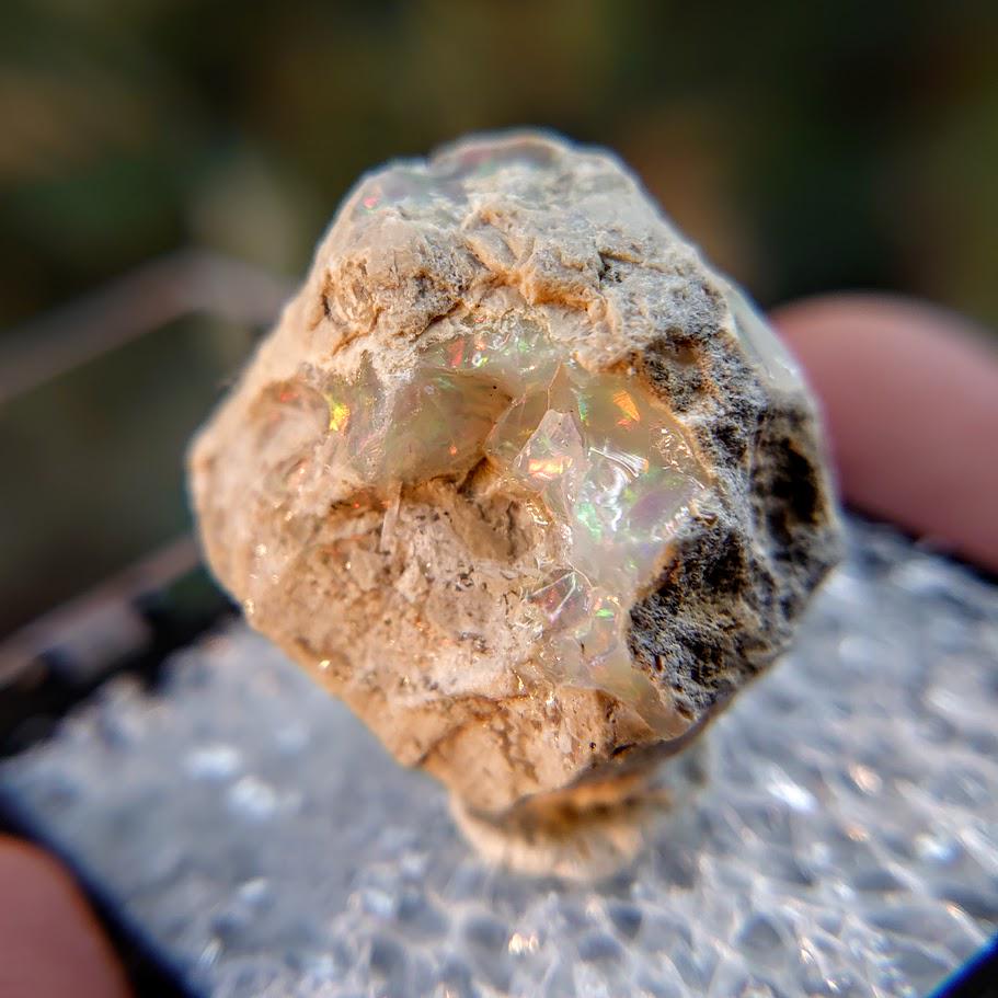 28.85ct Welo Ethiopian Opal / Raw Gemstone / for Gemstone & Mineral Collectors/ Jewelry Crafting / Crystal Healing/ Reiki/ Meditation