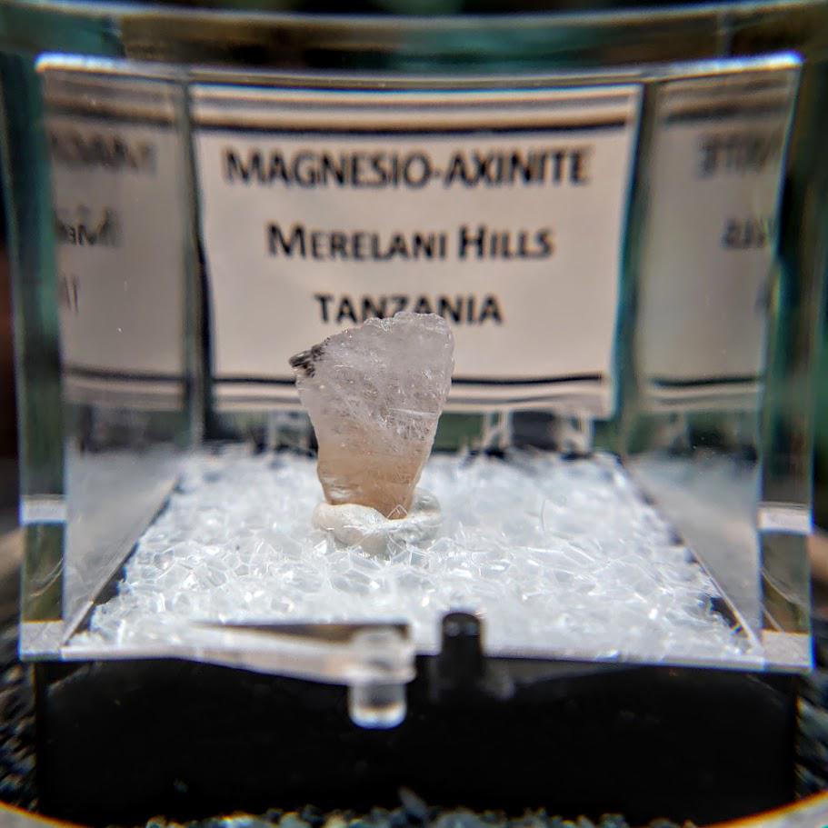 2.40ct Magnesio Axinite Gemstone Crystal from Merelani Hills, Tanzania for Unique Collection / Rare Specimen / Small Sized