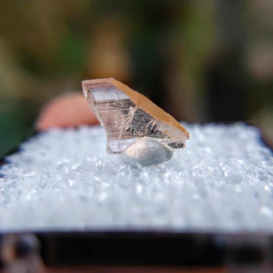 1.35ct Magnesio Axinite Gemstone Crystal from Merelani Hills, Tanzania for Unique Collection / Rare Specimen / Small Sized