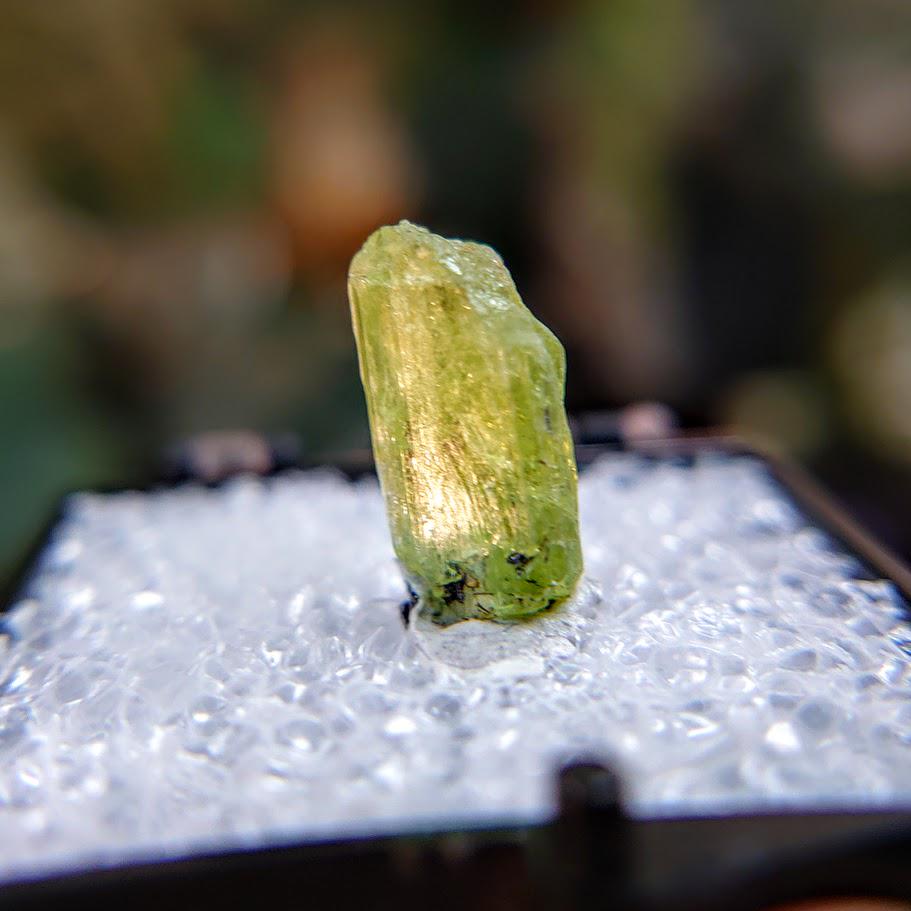 6.25ct Natural Diopside Gemstone from Manyara Region, Tanzania for Crystal Healing / Meditation / Thumbnail Size / Collection / Green Jewel