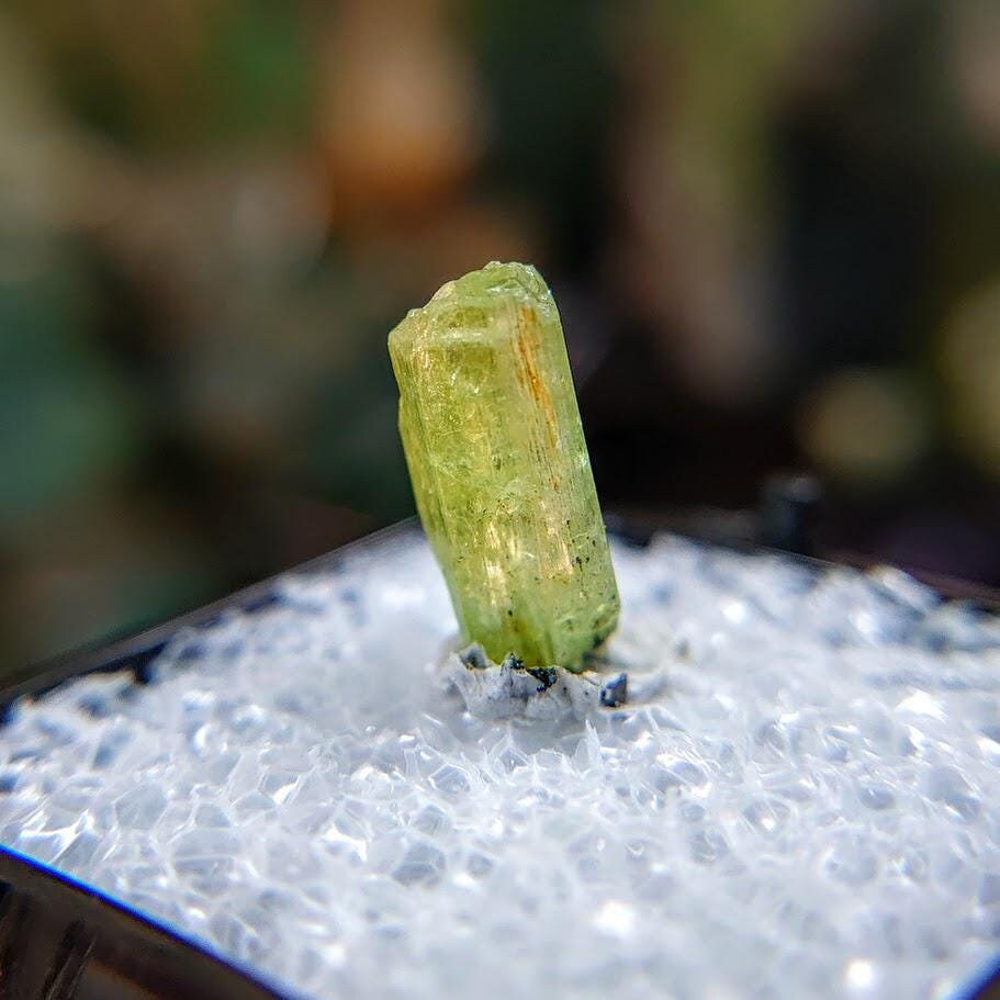 6.25ct Natural Diopside Gemstone from Manyara Region, Tanzania for Crystal Healing / Meditation / Thumbnail Size / Collection / Green Jewel