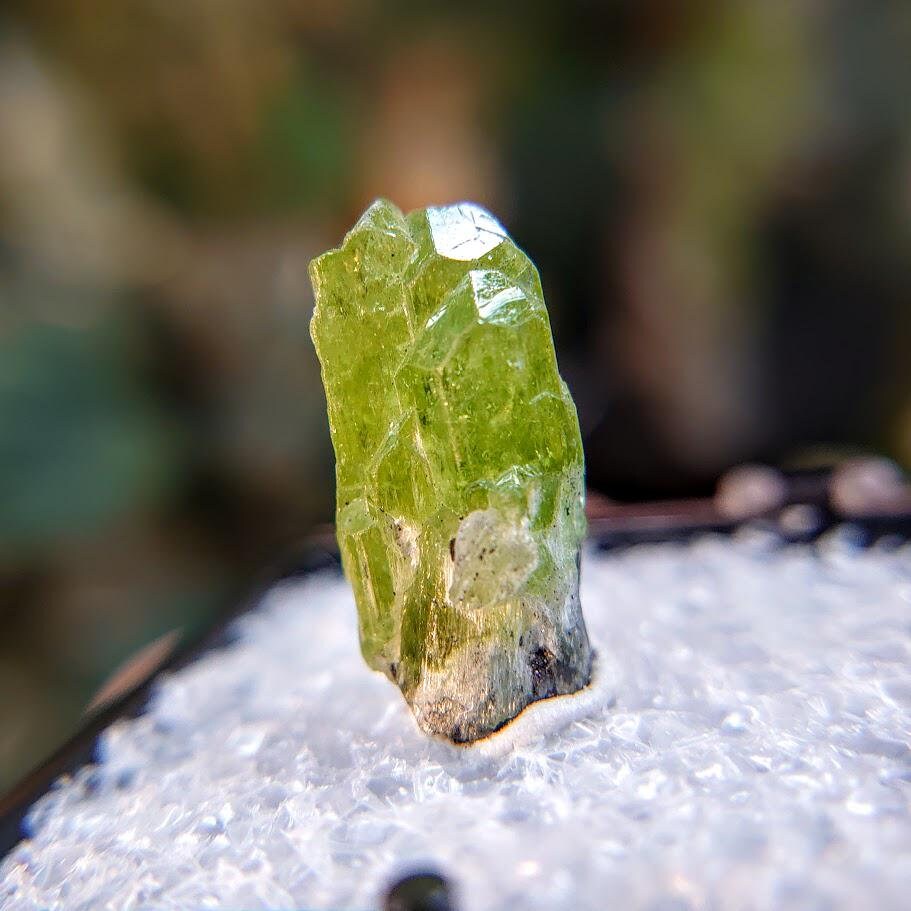 11.25ct Natural Diopside Gemstone from Manyara Region, Tanzania for Crystal Healing / Meditation / Thumbnail Size / Collection / Green Jewel