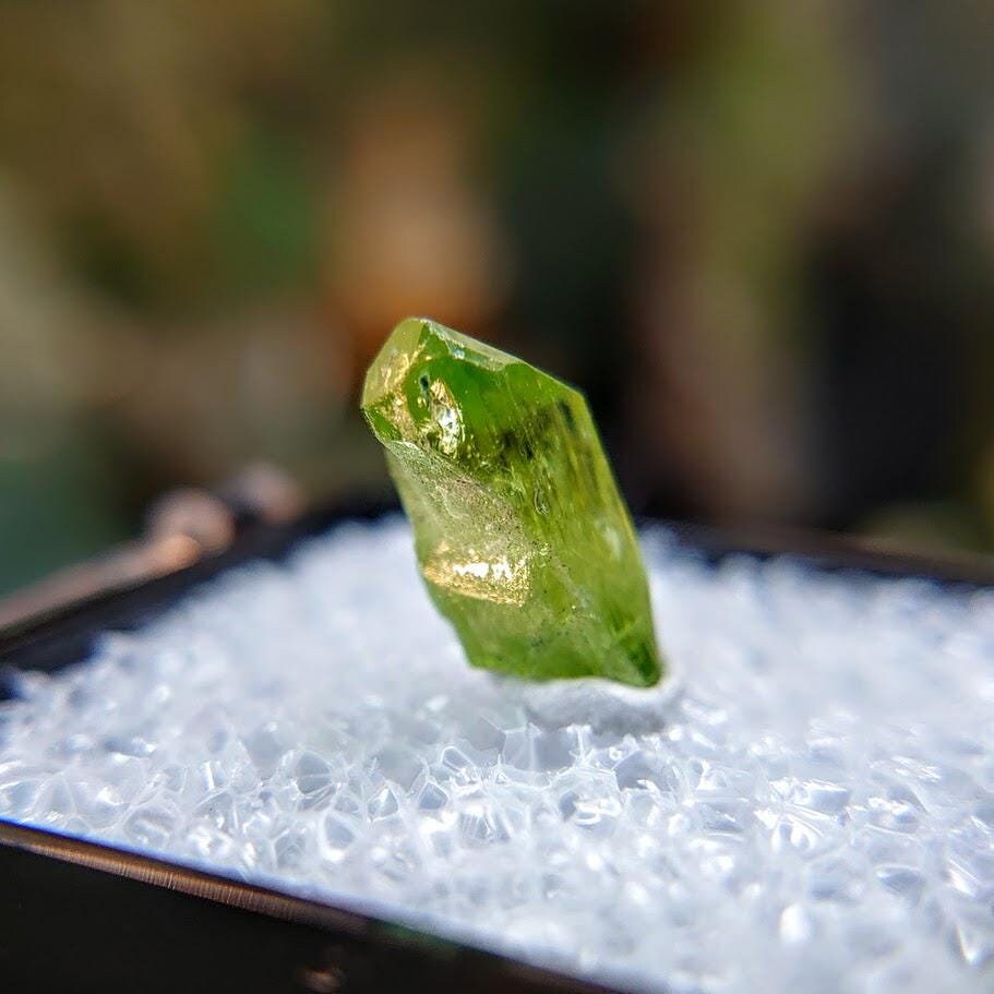 4.75ct Natural Diopside Gemstone from Manyara Region, Tanzania for Crystal Healing / Meditation / Thumbnail Size / Collection / Green Jewel