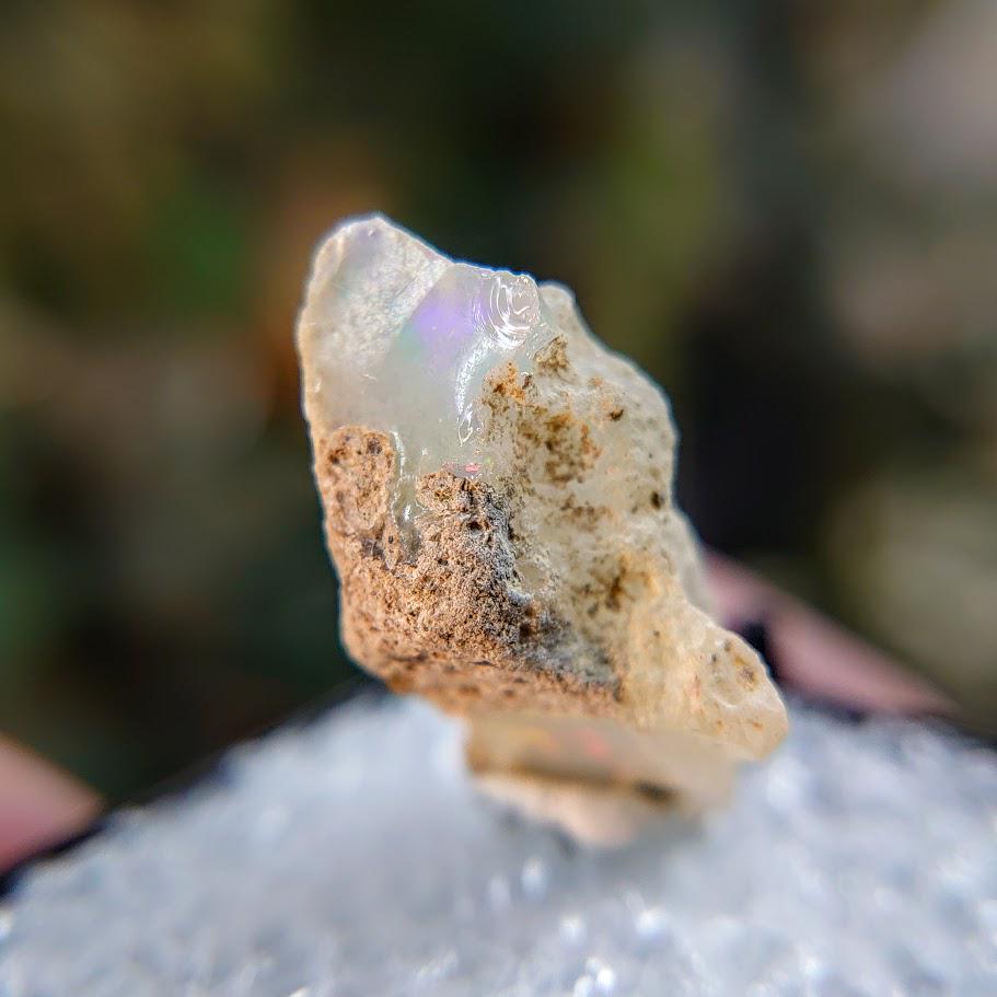 13.75ct Welo Ethiopian Opal / Raw Gemstone / for Gemstone & Mineral Collectors/ Jewelry Crafting / Crystal Healing/ Reiki/ Meditation