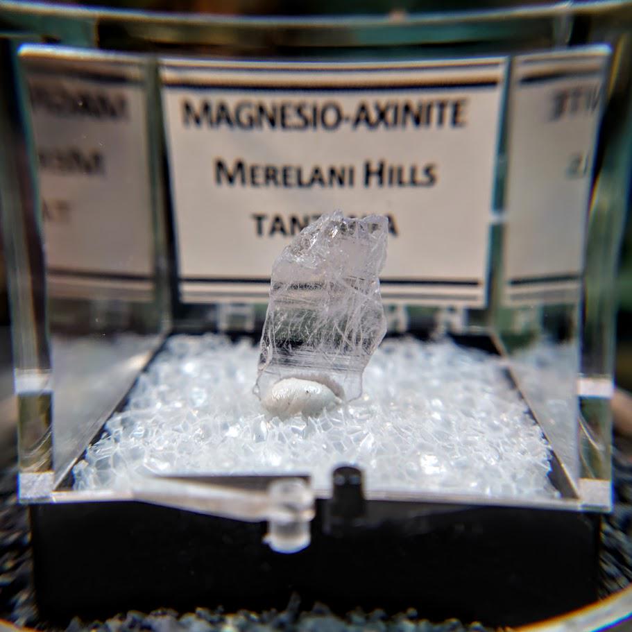 2.25ct Magnesio Axinite Gemstone Crystal from Merelani Hills, Tanzania for Unique Collection / Rare Specimen / Small Sized