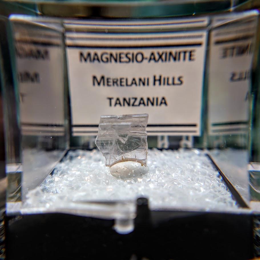 1.65ct Magnesio Axinite Gemstone Crystal from Merelani Hills, Tanzania for Unique Collection / Rare Specimen / Small Sized