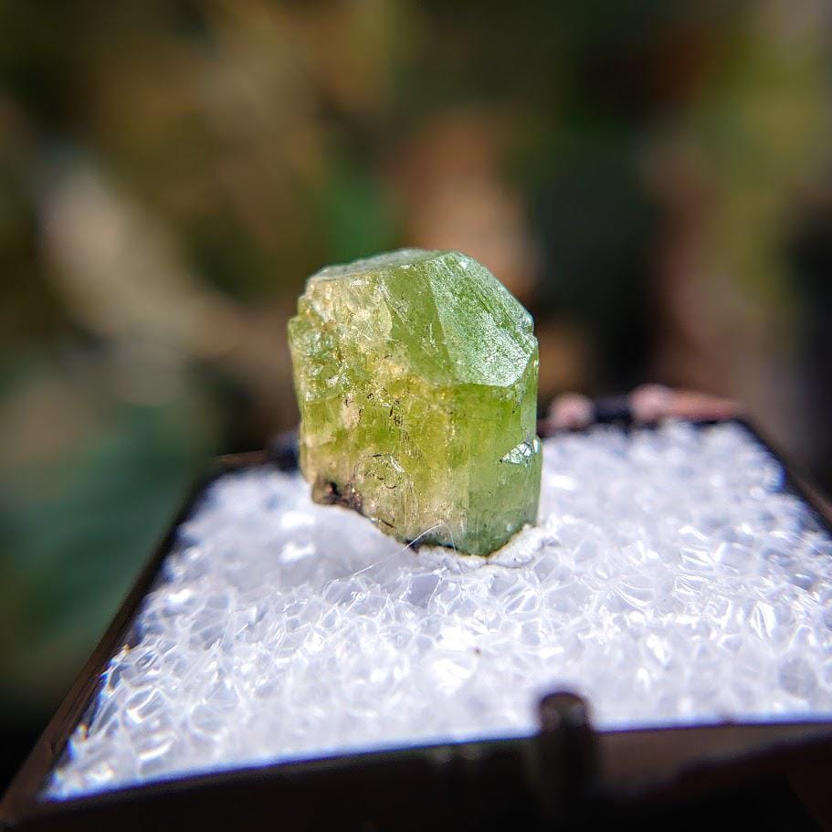 14.05ct Natural Diopside Gemstone from Manyara Region, Tanzania for Crystal Healing / Meditation / Thumbnail Size / Collection / Green Jewel