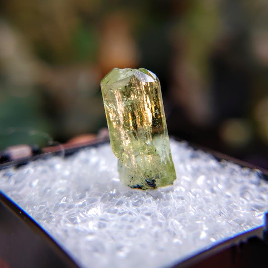 11.50ct Natural Diopside Gemstone from Manyara Region, Tanzania for Crystal Healing / Meditation / Thumbnail Size / Collection / Green Jewel