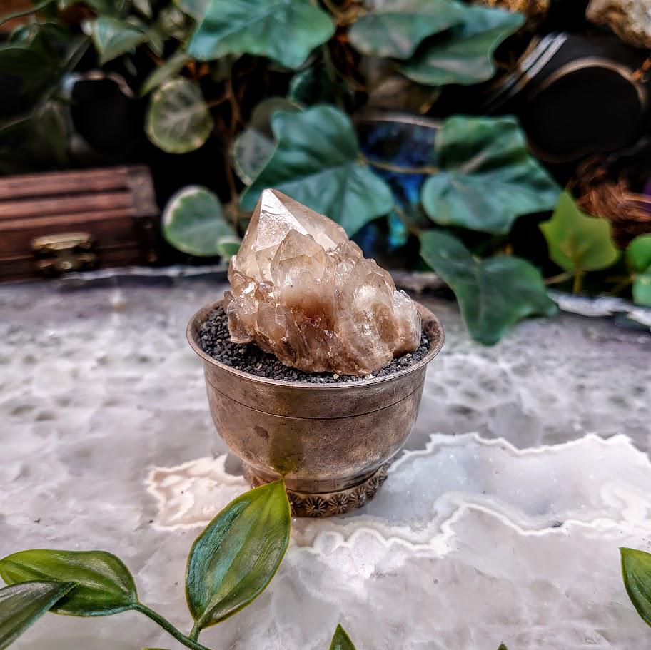 Natural Kundalini Congo Citrine Cluster for Altar and Home Decor / 46.42g / Energy Work / Crystal Healing / Reiki