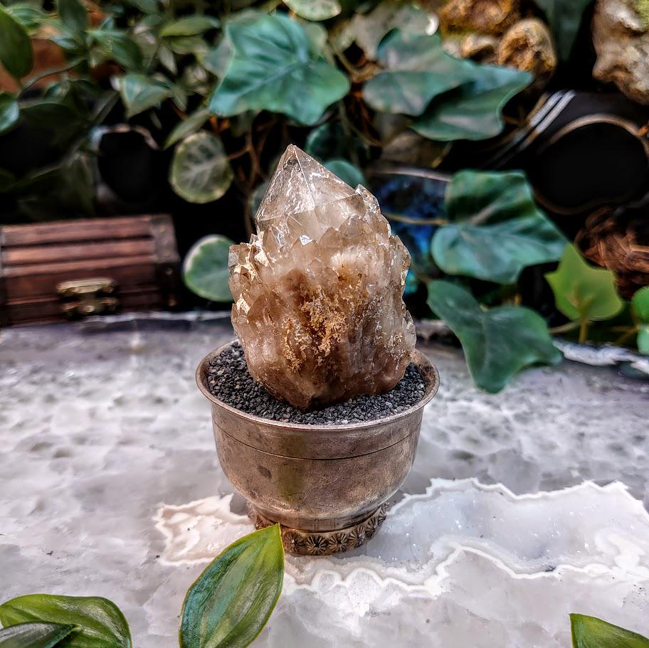 Natural Kundalini Congo Citrine Cluster for Altar and Home Decor / 59.39g / Energy Work / Crystal Healing / Reiki