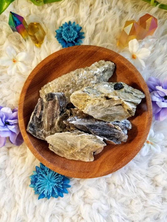 SPARKLY Natural Golden Mica from Brazil/ for Crystal Healing/ Gemstone Home and Altar Decor/ Reiki/ Meditation