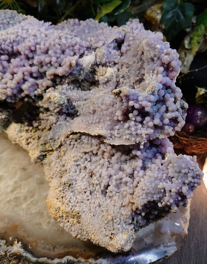 Massive "The Monster" Grape Agate Cluster with Formations on All Sides from Sulawesi Island, Indonesia / 6,595g / Collection / Large Cabinet