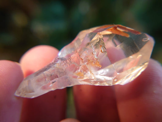 11.1g "Firefly" Double Terminated Petroleum Quartz Scepter from Madirobe, Madagascar for Crystal Healing / Meditation / Collection /