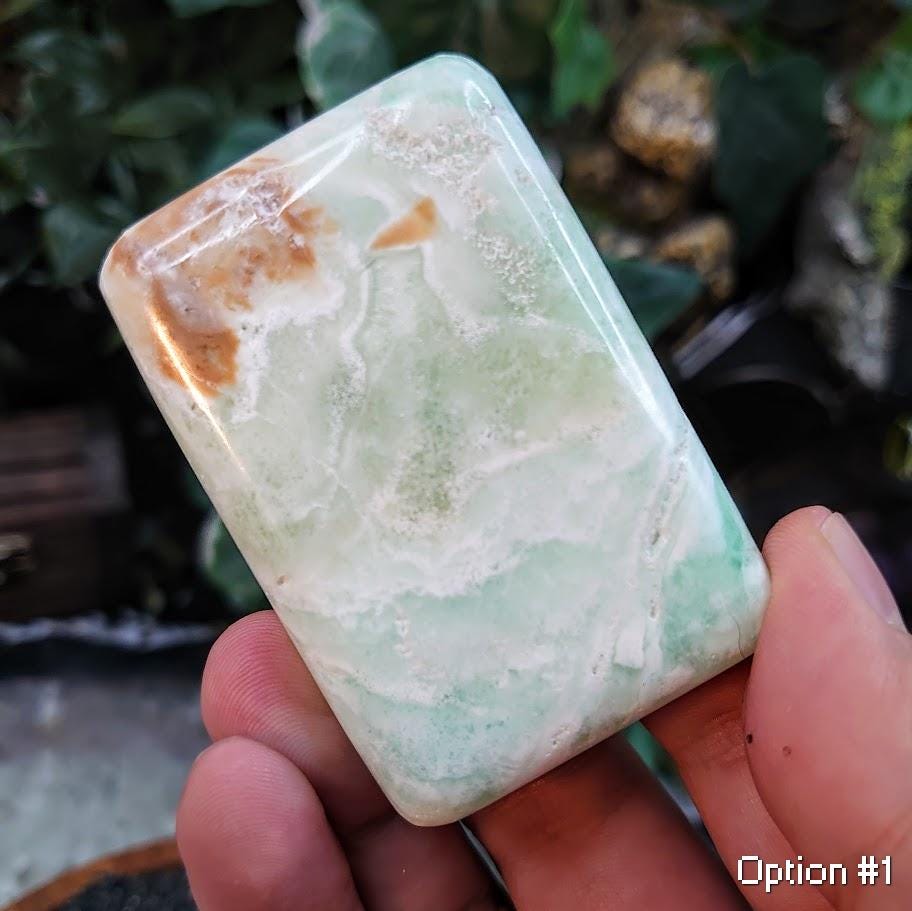 Caribbean Calcite Soap Stone from Pakistan for Crystal Healing/ Choose Your Stone! / Meditation / Body Work / Reiki