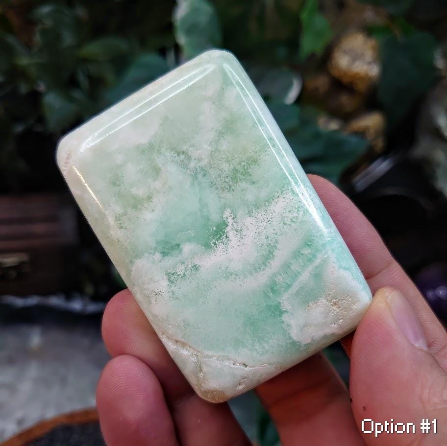 Caribbean Calcite Soap Stone from Pakistan for Crystal Healing/ Choose Your Stone! / Meditation / Body Work / Reiki