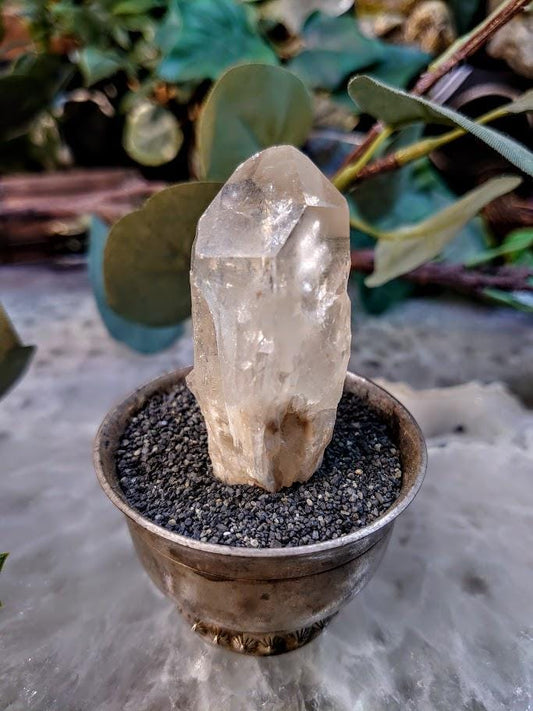 2.375" Congo Lemurian Clear Quartz Point from DRC for Crystal Healing / 41.35g / Meditation / Collection