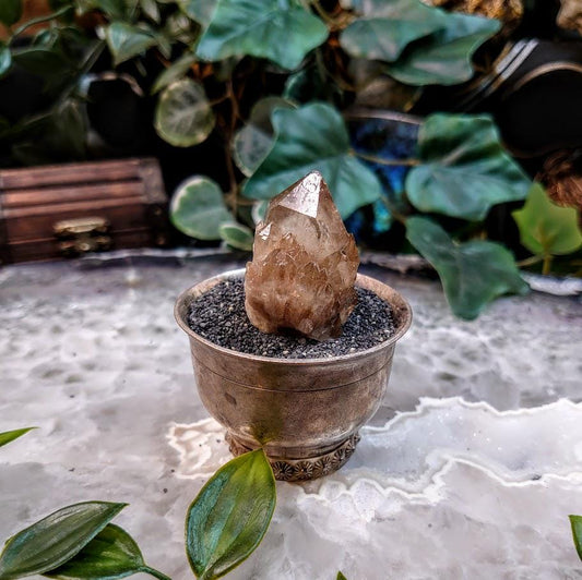 Natural Kundalini Congo Citrine Cluster for Altar and Home Decor / 30.53g / Energy Work / Crystal Healing / Reiki
