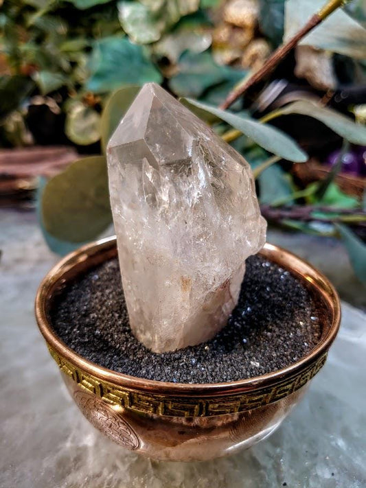 3" Congo Lemurian Clear Quartz Point from DRC for Crystal Healing / 110g / Meditation / Collection